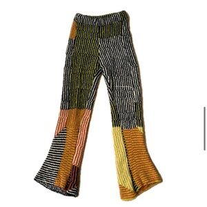 Eckhaus Latta patchwork wool blend pants